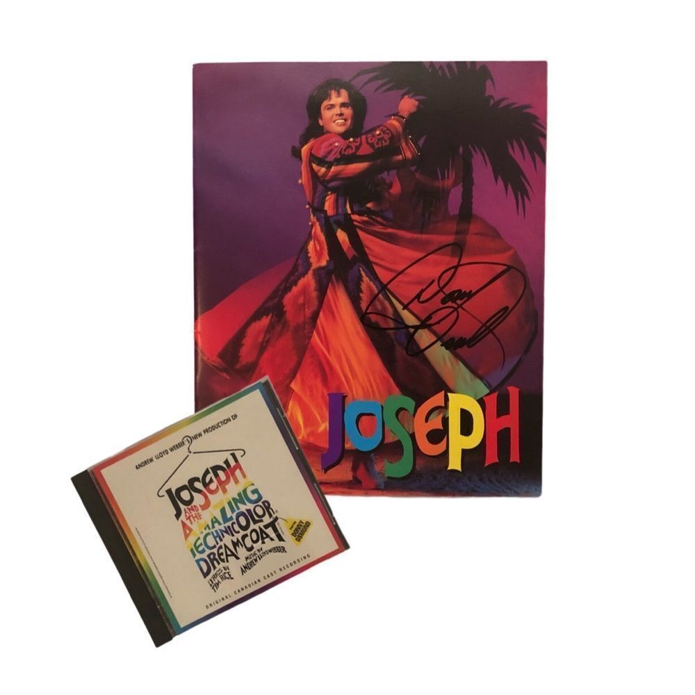 Joseph‎ and the Amazing Technicolor Dreamcoat CD+Autographed Program 1992…